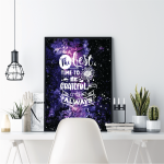 The Best Time To Be Grateful Is Always Poster | Gratitude Wall Print, Premium Art Design, Ideal For Living Rooms Bedrooms Offices, Thoughtful Gift For Positivity Seekers - Image 2